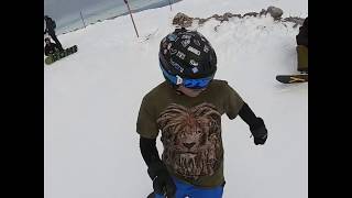 Snowboarding with George Alex & Kostas
