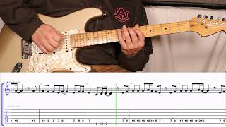 Lady Down on Love by Alabama (Melody Guitar TAB)