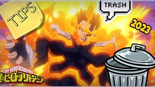 DO NOT USE ENDEAVOR| MY HERO ULTRA RUMBLE| ENDEAVOR GREATEST FLAW (TIPS FOR BEGINNERS update 2023…..