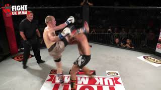 Fight UK MMA Action stopages BAPTISM OF FIRE!