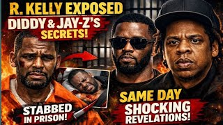 R. Kelly EXPOSED Diddy & Jay-Z’s Secrets — The SAME DAY He Was Stabbed in Prison.
