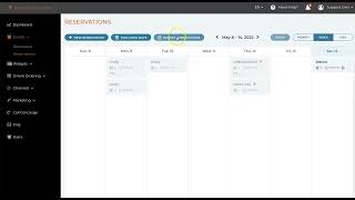 Reservations Export