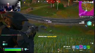 First Fortnite Live Stream