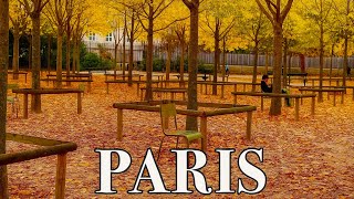 The Tranquility of Jardin du Luxembourg - Autumn Walk | 4k Paris France 2025 