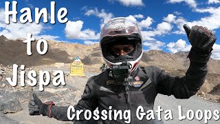 Hanle to Jispa | Almost met with an accident on Gata Loops | Ladakh Episode 12 