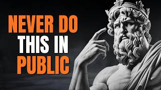 9 Things You Should Never Do in Public | Stoic Philosophy for Respect, Confidence & Self-Control