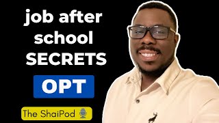 How I got a job at an oil company on OPT