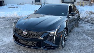 2026 Cadillac CT5 V Blackwing 6 Speed Walk Around and Drive
