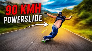 90 KMH Powerslide… on This Road?