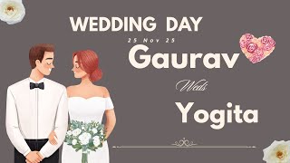WEDDING DAY  ❤️💝 Gaurav Weds Yogita ❤️💝 !! LIVE STREAMING !!  RNR PRODUCTION LIVE EVENTS