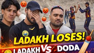 Aaj to buri tarah har Gaya 😂#cricket #match #ladakh v/s #doda  🫶🙏Background music by:@NCM_Official
