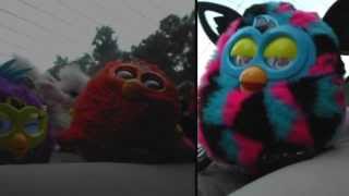 Furby Orange and Furby Boom Ah-bay