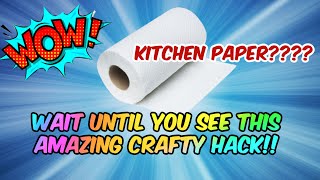💥WOW This is MIND BLOWING!!!💥 Kitchen Roll Crafts!!😮