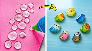 🌈 RAINBOW GLUE GUN CRAFTS 🎨 Creative DIY Ideas You'll Love! 💖