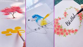 16 Art Hacks That Work Extremely Well  || Easy painting ideas for beginners  #drawing #art