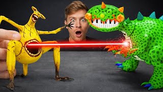 $10 PIANO MONSTER vs SKIBIDI TOILET: The Ultimate DIY CRAFT BATTLE! 😱