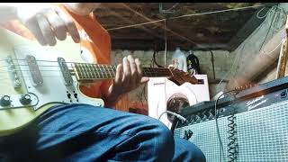 Bulgarian semi-hollow body bass guitar Orfeus, Buxom Kadett Made by Eko,  Jedson "Telecaster" Bass