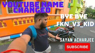 YouTube name changed..😉😉😉 name stickering 🤩 vlog#02