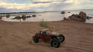 Axial Wraith Beach Bashing