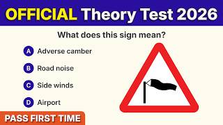 Theory Test 2026 UK Revision | OFFICIAL Theory Test Question & Answer | PASS FIRST TIME