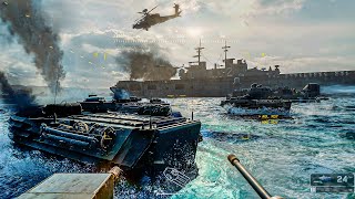 USMC Amphibious Warfare｜Modern D-Day , Battle of Gibraltar 2028｜Battlefield 6｜4K