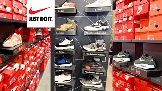 NIKE FACTORY OUTLET STORE MEN'S Top Secret Shoe WALKTHROUGH