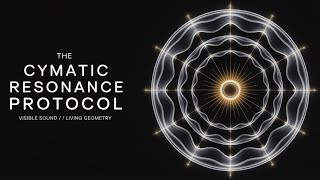 The Cymatic Resonance Protocol | Visible Sound / Living Geometry | NO WIND