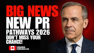 Canada CONFIRMS New PR Pathways 2026 (FULL Details & Who Qualifies) │ Canada Immigration 2026