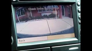 2011 Mercedes Benz SL550 Backup Camera System