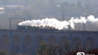 The Flying Scotsman | Welwyn Viaduct | 24 Feb 2016