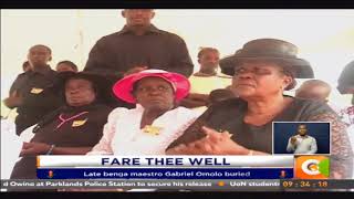 Late benga maestro Gabriel Omolo buried