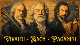 Vivaldi, Bach and Paganini 🎻 15 Most Peaceful Classical Masterpieces