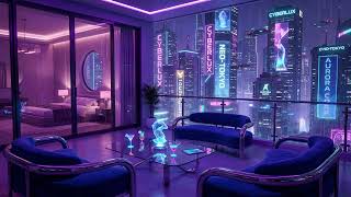 Neon City Rain Lofi 🌆💜 Chill Night Beats for Study, Sleep & Relax