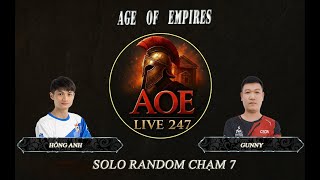 💥Trực Tiếp AoE | Hồng Anh vs Gunny | Solo RANDOM | NGÀY 30/12/2025