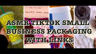 💞SMALL BUSINESS CHECK✅ ASMR PACKAGING✨ WITH LINKS TO PACKAGING MATERIALS📦 #001