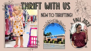 Thrift with me and my 2 year old! - our first time thrifting!