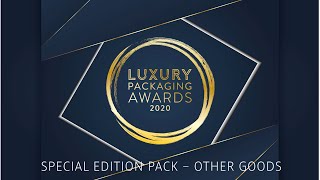 Luxury Packaging Awards 2020 | Winner: Special Edition Pack – Other Goods