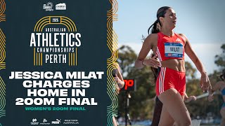 Women's 200m Final | 2025 Australian Athletics Championships