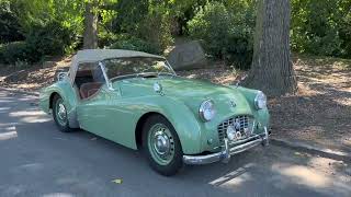 Restored Weekend Driver! 1956 Triumph TR3 Small-Mouth