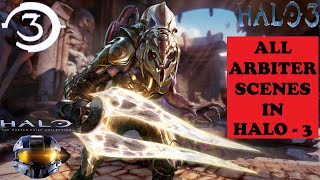 All Arbiter Scenes in HALO 3 || HMCC HALO 3