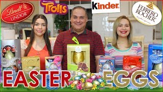 We've tried a selection of EASTER EGGS | Which one is the BEST EASTER EGG 2020?
