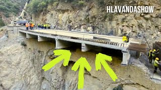 Crazy Highway | Highway Construction Process in Steep Mountains