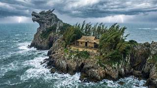I Left Civilization And Built a Comfortable Bamboo Resort On An Isolated Peninsula in 100 Days