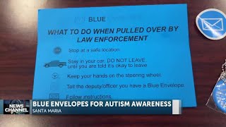 Santa Maria Police Begin ‘Blue Envelope’ Initiative For Autism Awareness Month