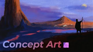 Affinity Photo Digital Painting Concept Art
