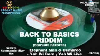 Back To Basics Riddim Mix [November 2011] Starkutt Records