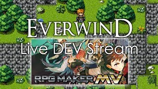 Working On a Cutscene - "Everwind" Live Game Development | RPG Maker MV