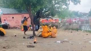 दिल्ली से सादुलपुर जाहरवीर बाबा के गांव यात्रा 🕉️🚩 भाग 2 | #viralvideo #creativeanita 