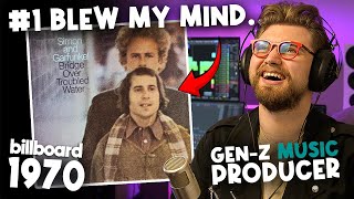 Billboard Top 5 Songs from 1970 | Gen-Z Music Producer Reaction