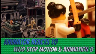 Animator Reacts to LEGO Stop Motion & Animation 8